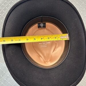 Outback training company black Outback/Cowboy hat 100% wool. Never worn.
